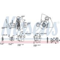 NISSENS 93136 Lader, Aufladung