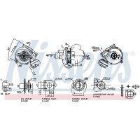 NISSENS 93140 Lader, Aufladung