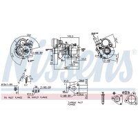 NISSENS 93141 Lader, Aufladung
