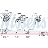 NISSENS 93148 Lader, Aufladung