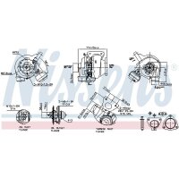 NISSENS 93159 Lader, Aufladung