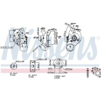 NISSENS 93186 Lader, Aufladung