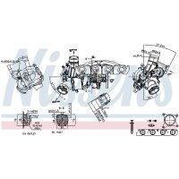 NISSENS 93194 Lader, Aufladung