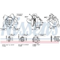 NISSENS 93241 Lader, Aufladung