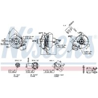 NISSENS 93248 Lader, Aufladung