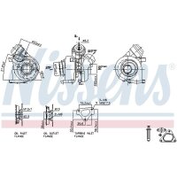 NISSENS 93255 Lader, Aufladung