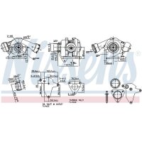 NISSENS 93265 Lader, Aufladung