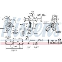NISSENS 93267 Lader, Aufladung