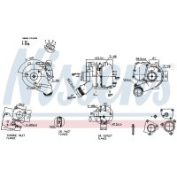 NISSENS 93280 Lader, Aufladung