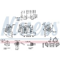 NISSENS 93445 Lader, Aufladung