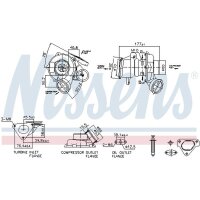 NISSENS 93480 Lader, Aufladung