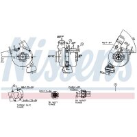 NISSENS 93483 Lader, Aufladung