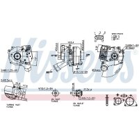 NISSENS 93501 Lader, Aufladung
