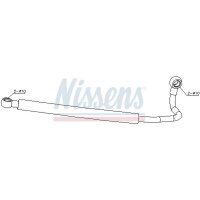 NISSENS 935074 Ölleitung, Lader