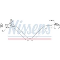 NISSENS 935076 Ölleitung, Lader