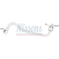 NISSENS 935077 Ölleitung, Lader