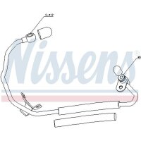 NISSENS 935195 Ölleitung, Lader