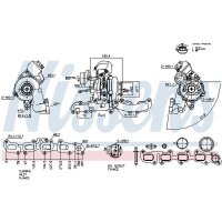 NISSENS 93547 Lader, Aufladung
