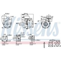 NISSENS 93615 Lader, Aufladung