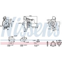 NISSENS 93730 Lader, Aufladung