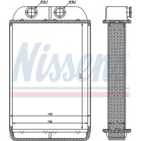 NISSENS 70232 Wärmetauscher, Innenraumheizung
