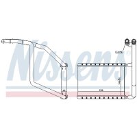 NISSENS 707078 Wärmetauscher, Innenraumheizung