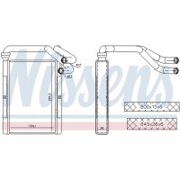 NISSENS 707093 Wärmetauscher, Innenraumheizung