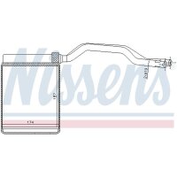 NISSENS 71777 Wärmetauscher, Innenraumheizung