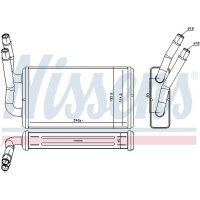 NISSENS 71778 Wärmetauscher, Innenraumheizung