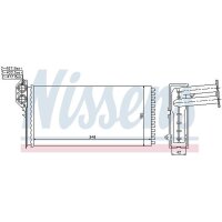 NISSENS 73941 Wärmetauscher, Innenraumheizung