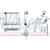 NISSENS 73942 Wärmetauscher, Innenraumheizung