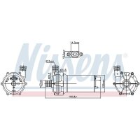 NISSENS 831062 Wasserpumpe, Motorkühlung