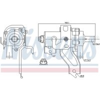 NISSENS 831079 Wasserpumpe, Motorkühlung