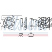 NISSENS 850098 Lüfter, Motorkühlung