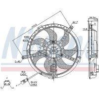 NISSENS 85632 Lüfter, Motorkühlung