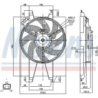NISSENS 85767 Lüfter, Motorkühlung