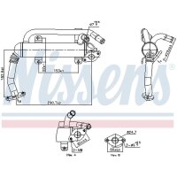 NISSENS 989397 Kühler, Abgasrückführung