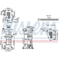 NISSENS 989503 Kühler, Abgasrückführung