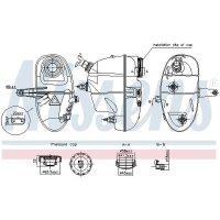 NISSENS 996192 Ausgleichsbehälter, Kühlmittel