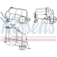 NISSENS 996297 Ausgleichsbehälter, Kühlmittel