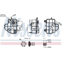 NISSENS 996560 Ausgleichsbehälter, Kühlmittel