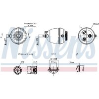 NISSENS 996565 Ausgleichsbehälter, Kühlmittel