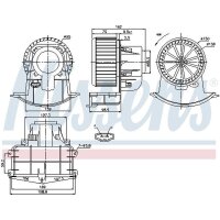 NISSENS 87033 Innenraumgebläse