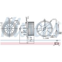 NISSENS 87068 Innenraumgebläse