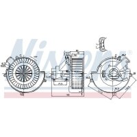 NISSENS 87079 Innenraumgebläse