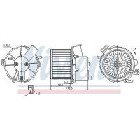 NISSENS 87092 Innenraumgebläse