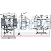 NISSENS 87110 Innenraumgebläse