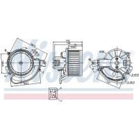 NISSENS 87136 Innenraumgebläse