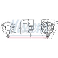 NISSENS 87259 Innenraumgebläse
