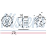NISSENS 87269 Innenraumgebläse